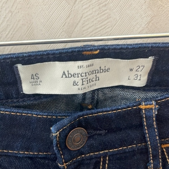 ❤️ ABERCROMBIEE & FITCH Jeans Size 27x32 - Picture 5 of 5